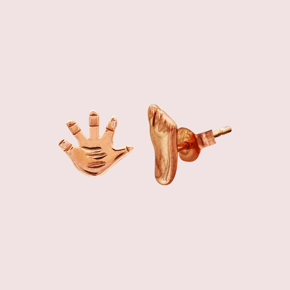 Hand & Foot Earrings