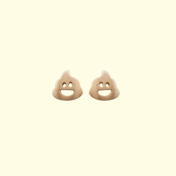 Poop Emoji Earrings