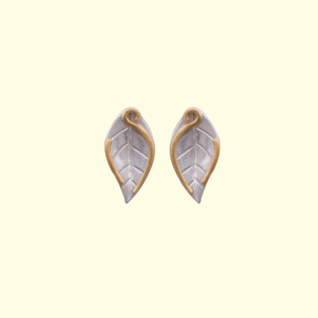 Silver Leaf Earrings