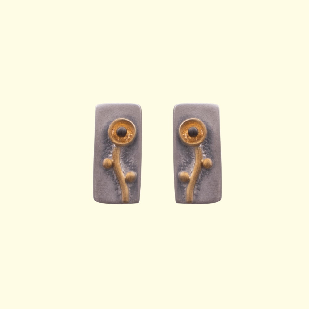 Flower Painting Earrings