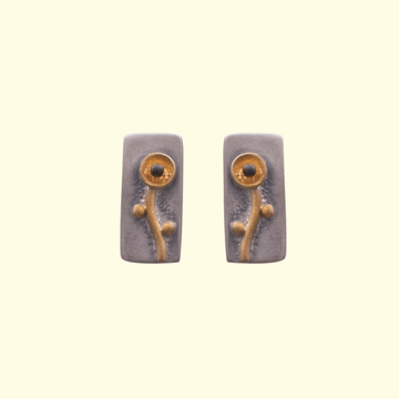 Flower Painting Earrings