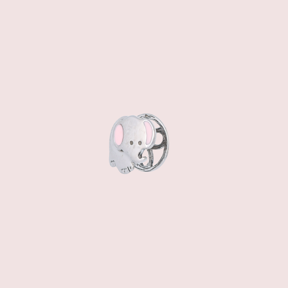 Pink Elephant Kurta Buttons