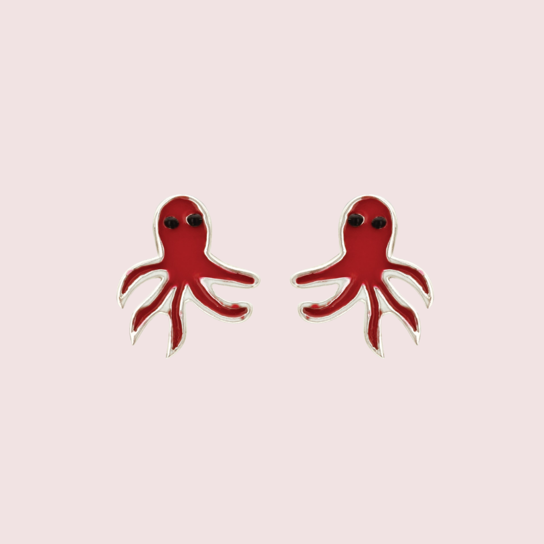 Octopus Earrings
