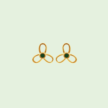 Fan Shaped Earrings
