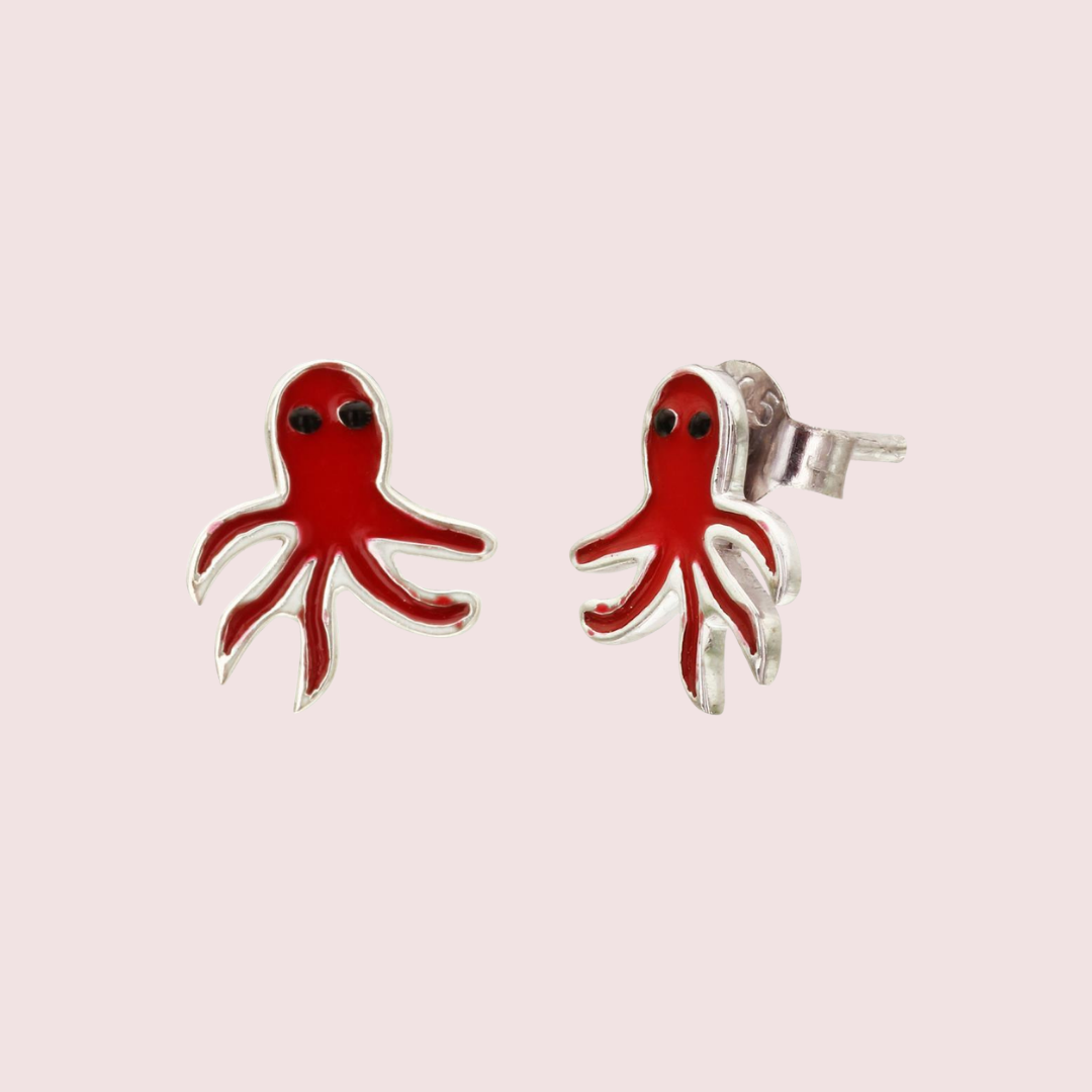 Octopus Earrings
