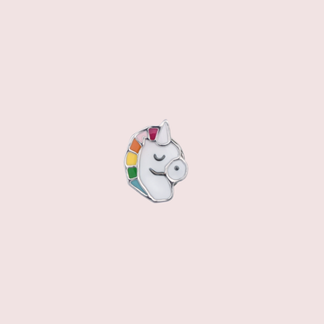 Multicolor Unicorn Kurta Buttons