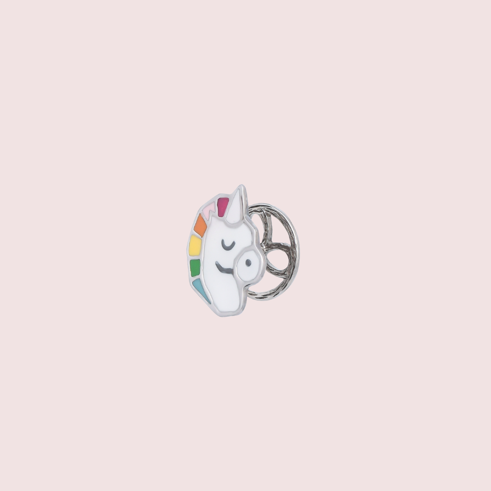 Multicolor Unicorn Kurta Buttons