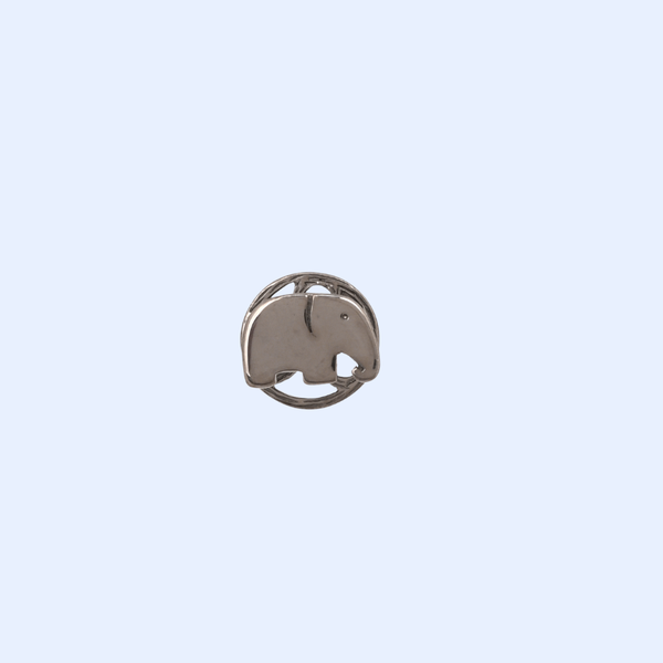 Black Elephant Kurta Buttons