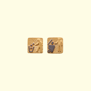 No Trash Earrings