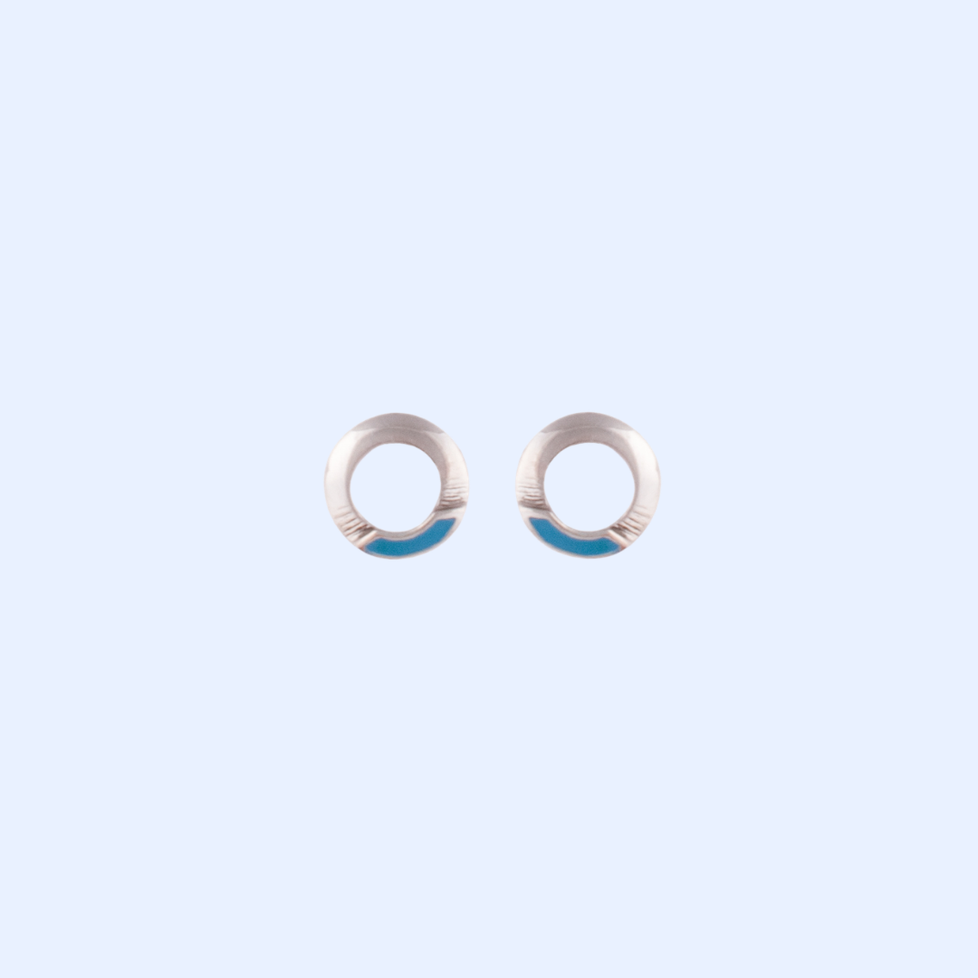 Round Hoop Earrings