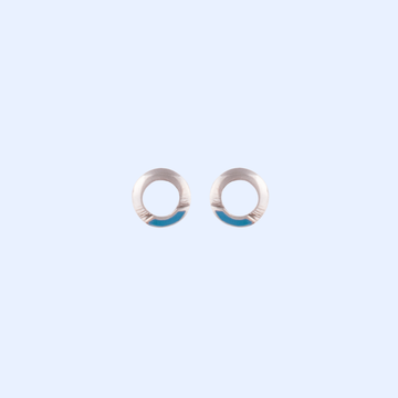 Round Hoop Earrings