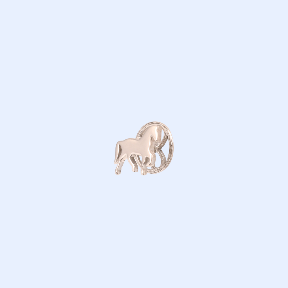 Silver Horse Kurta Buttons