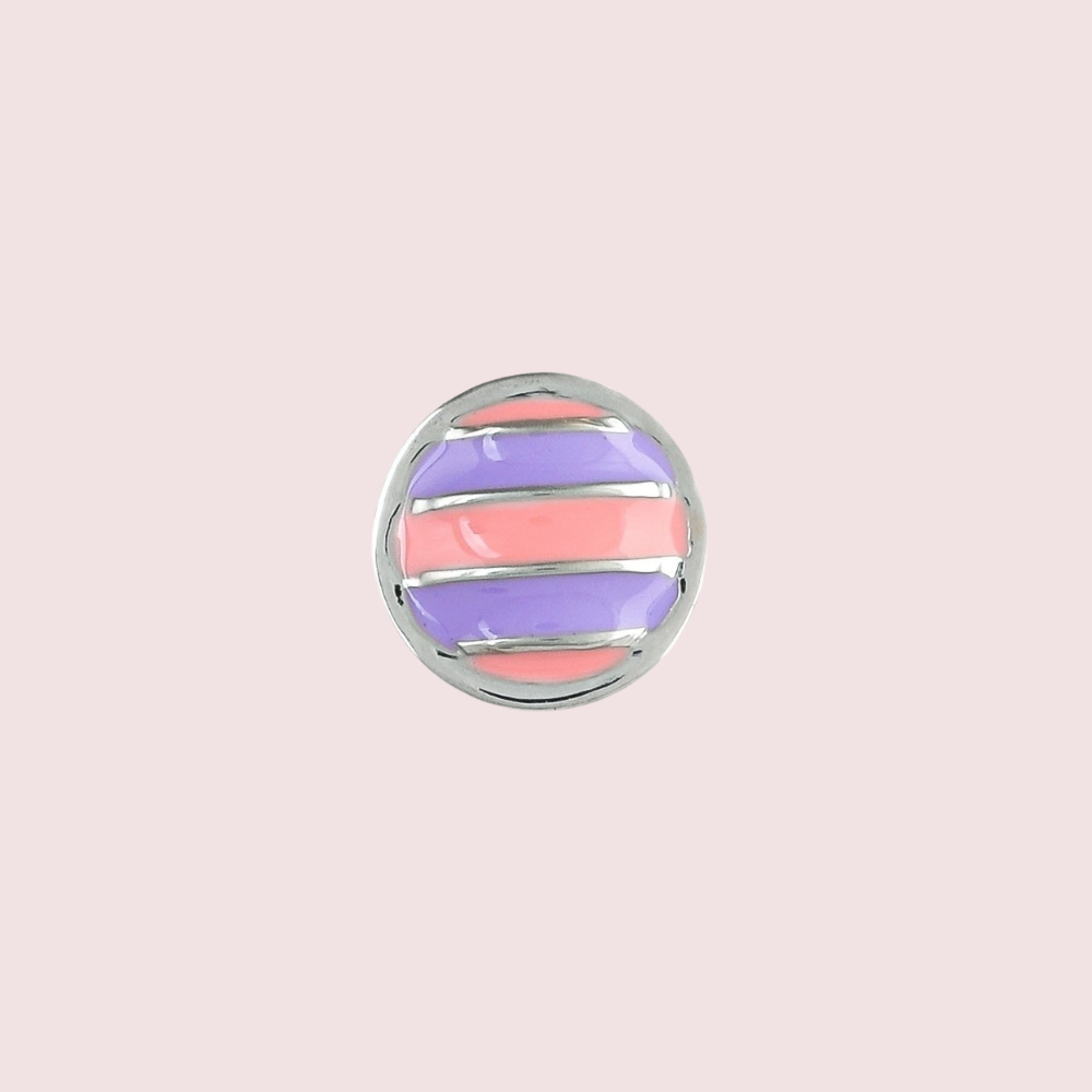 Dual Color Stripes Kurta Buttons