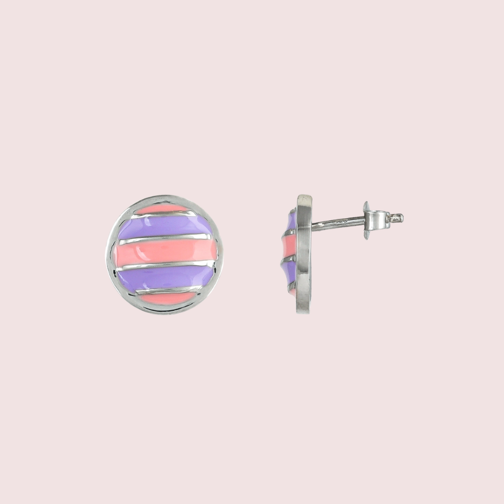 Dual Color Stripes Kurta Buttons