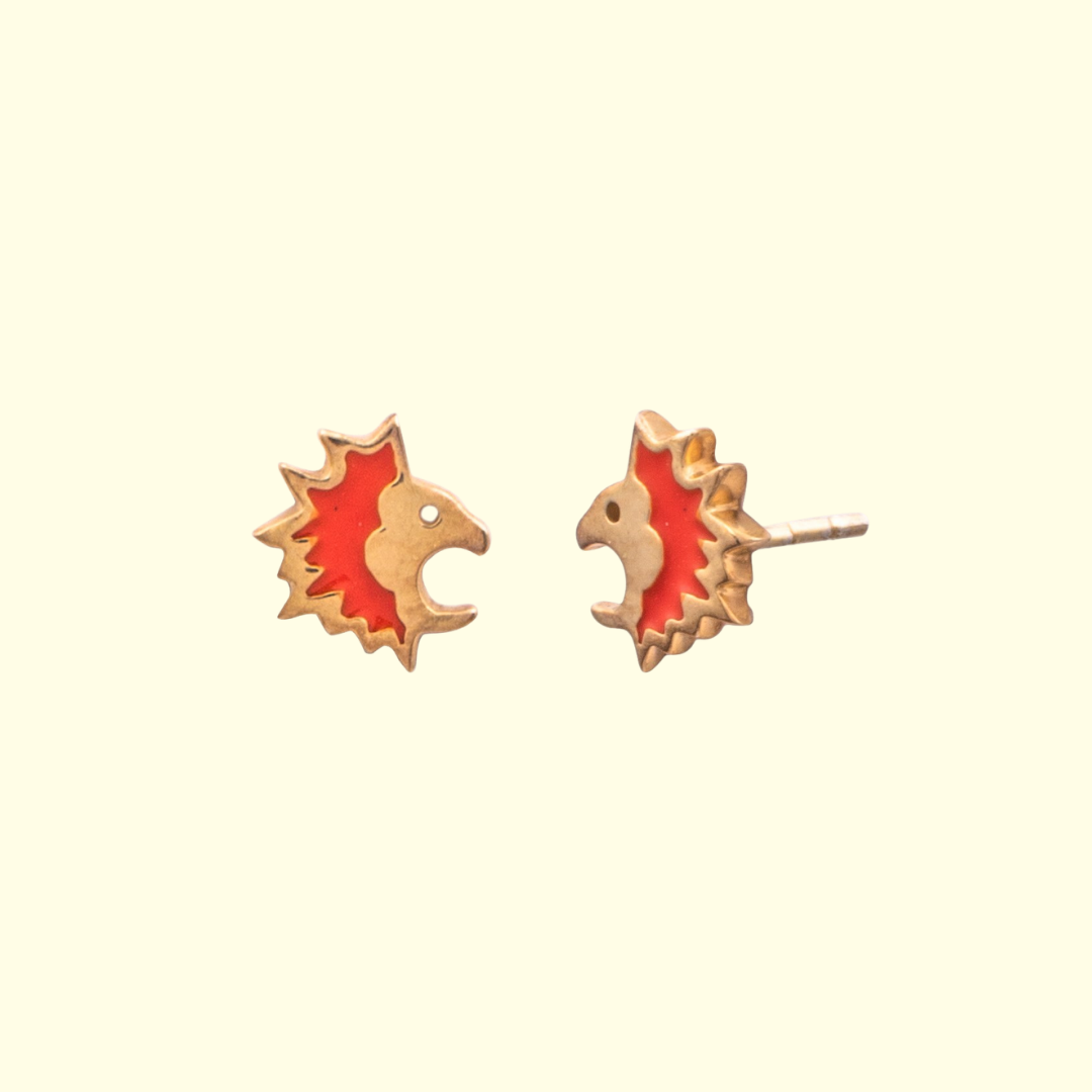 Porcupine Earrings