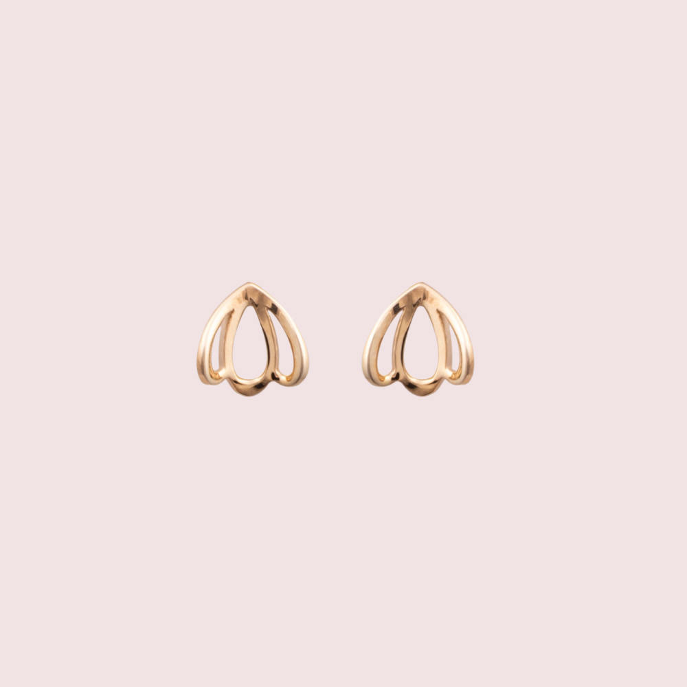 Inverted Tulip Earrings