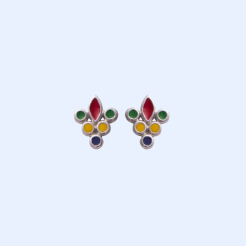 Multicoloured Geometrical Earrings
