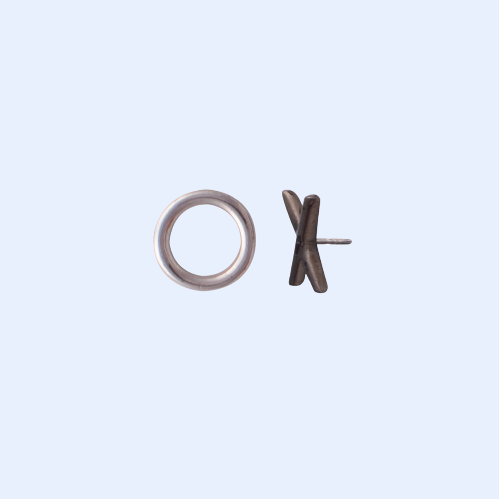 X & 0 Earrings