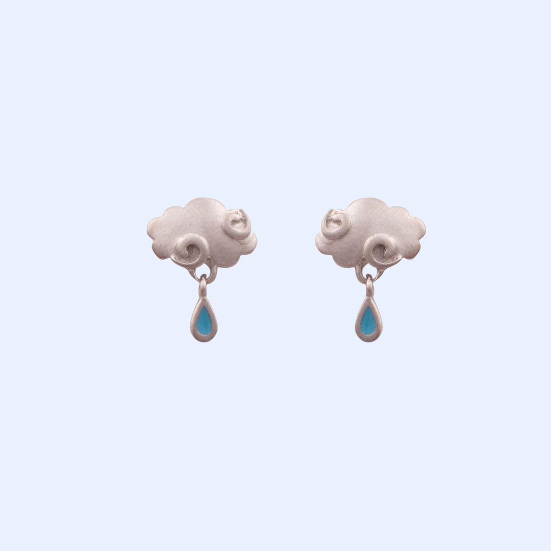 Raining Cloud Earrings