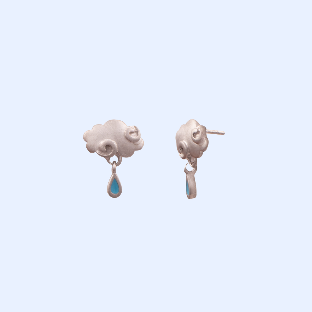 Raining Cloud Earrings