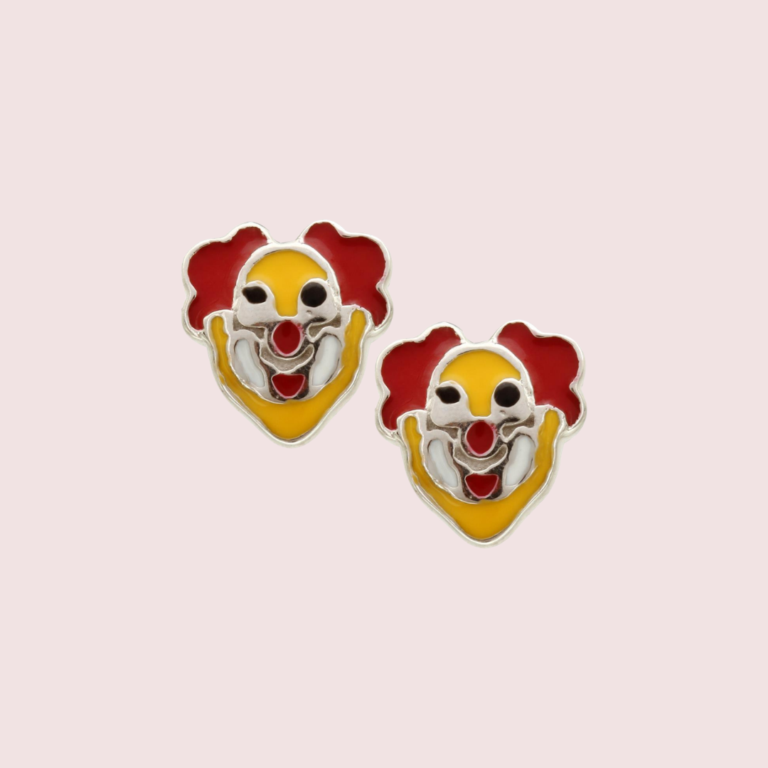 Clown Earrings