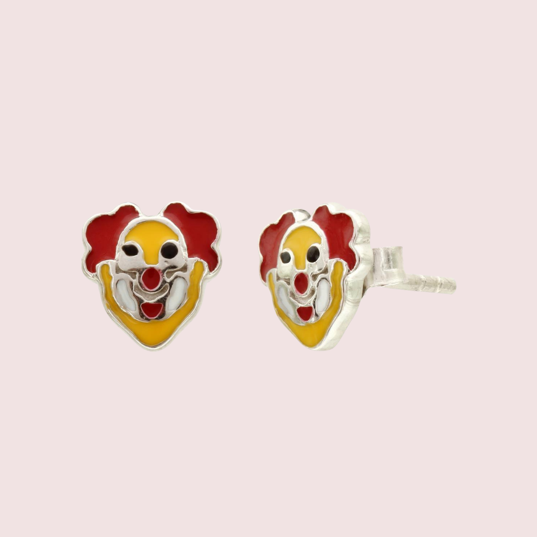 Clown Earrings
