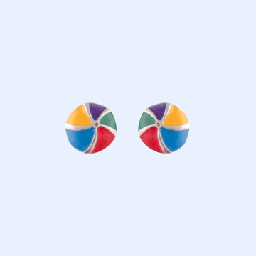 Beachball Earrings