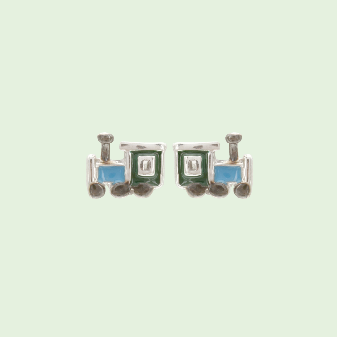 Train Earrings