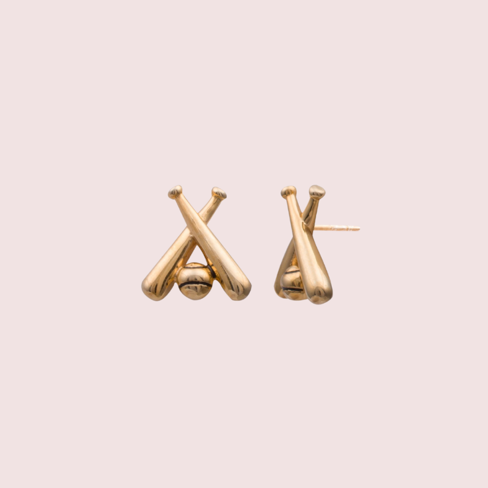 Baseball Earrings