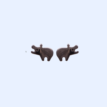 Hippo Earrings