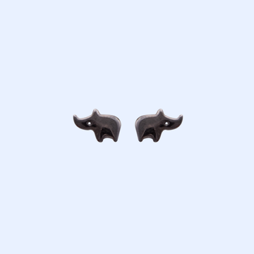 Rhino Earrings