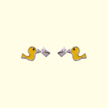 Yellow Bird Earrings