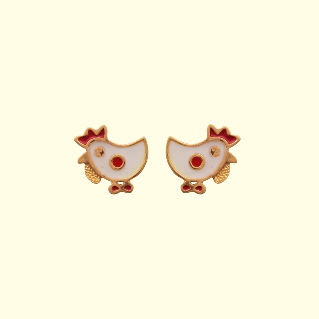 Hen Earrings