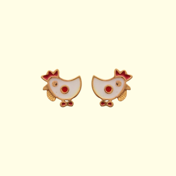 Hen Earrings