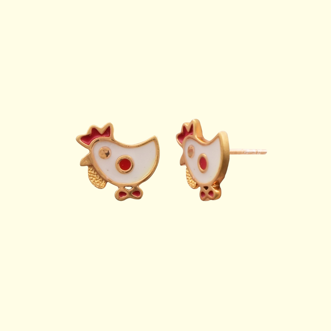 Hen Earrings