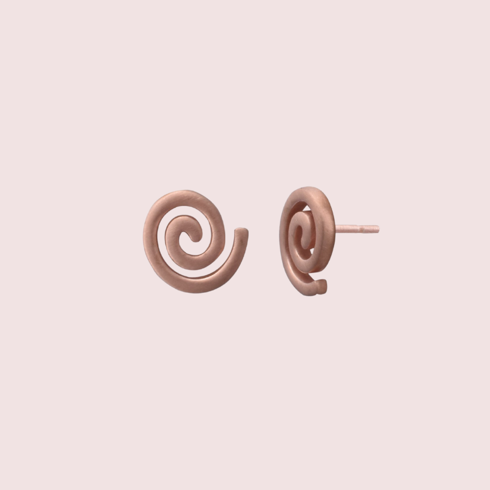 Swirl Stud Earrings