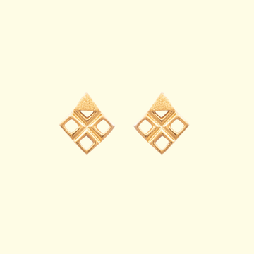 Four Square Earrings
