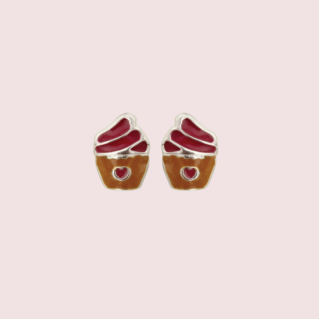 Cupcake Earrings