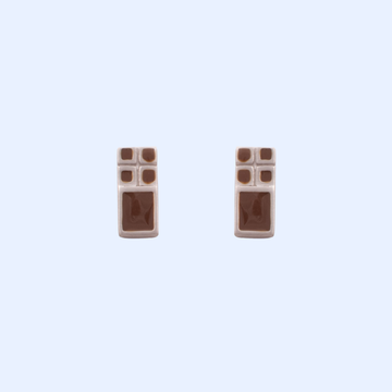 Chocolate Bar Earrings