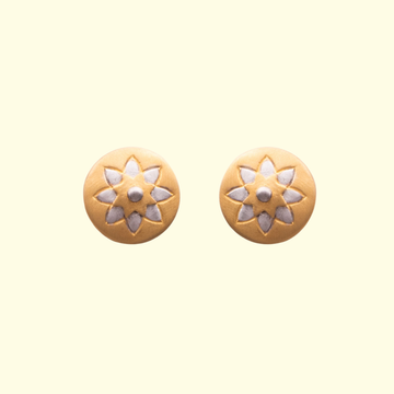 Plated Star Earrings