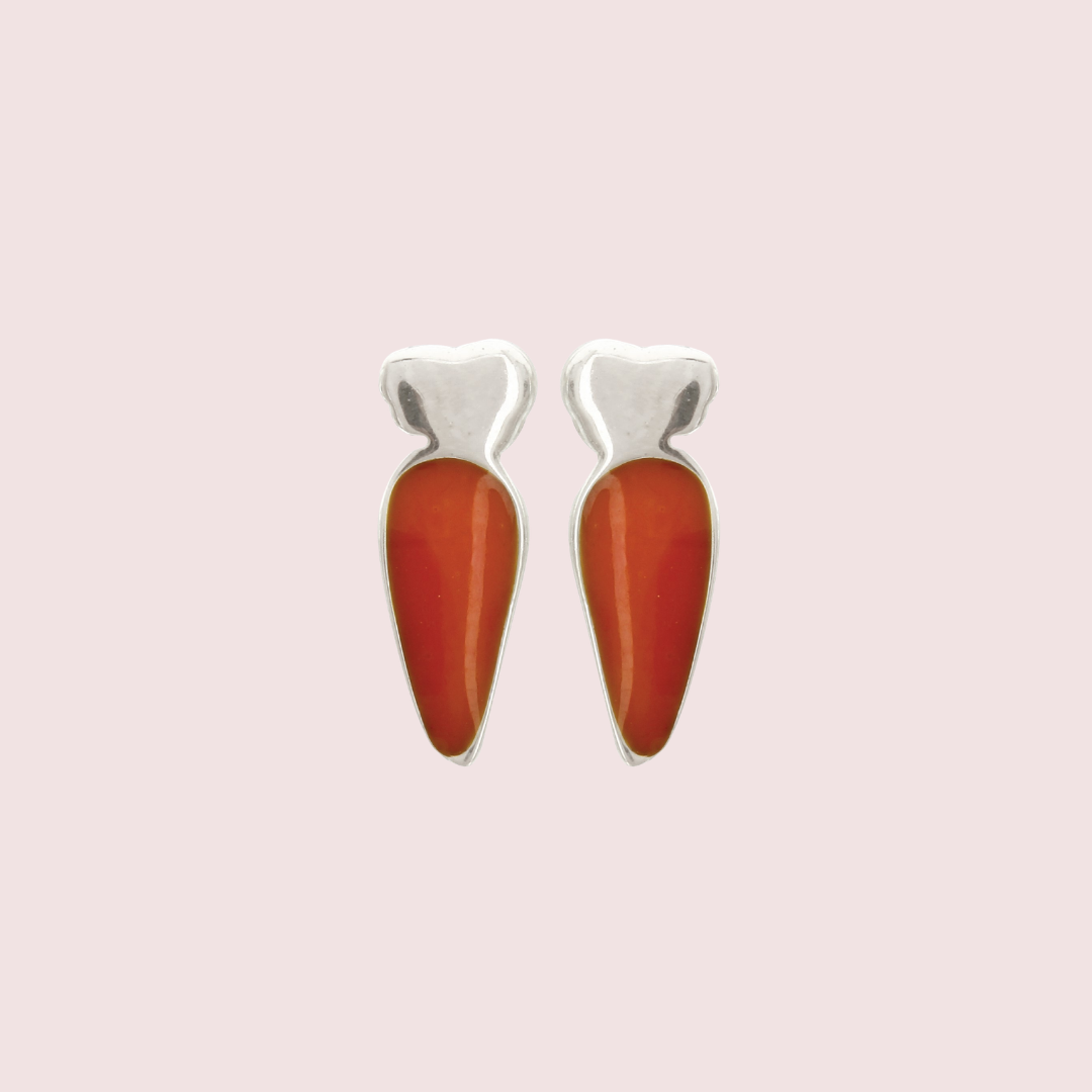 Carrot Earrings