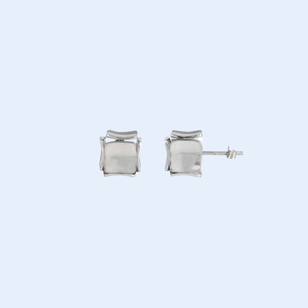 Abstract Square Earrings