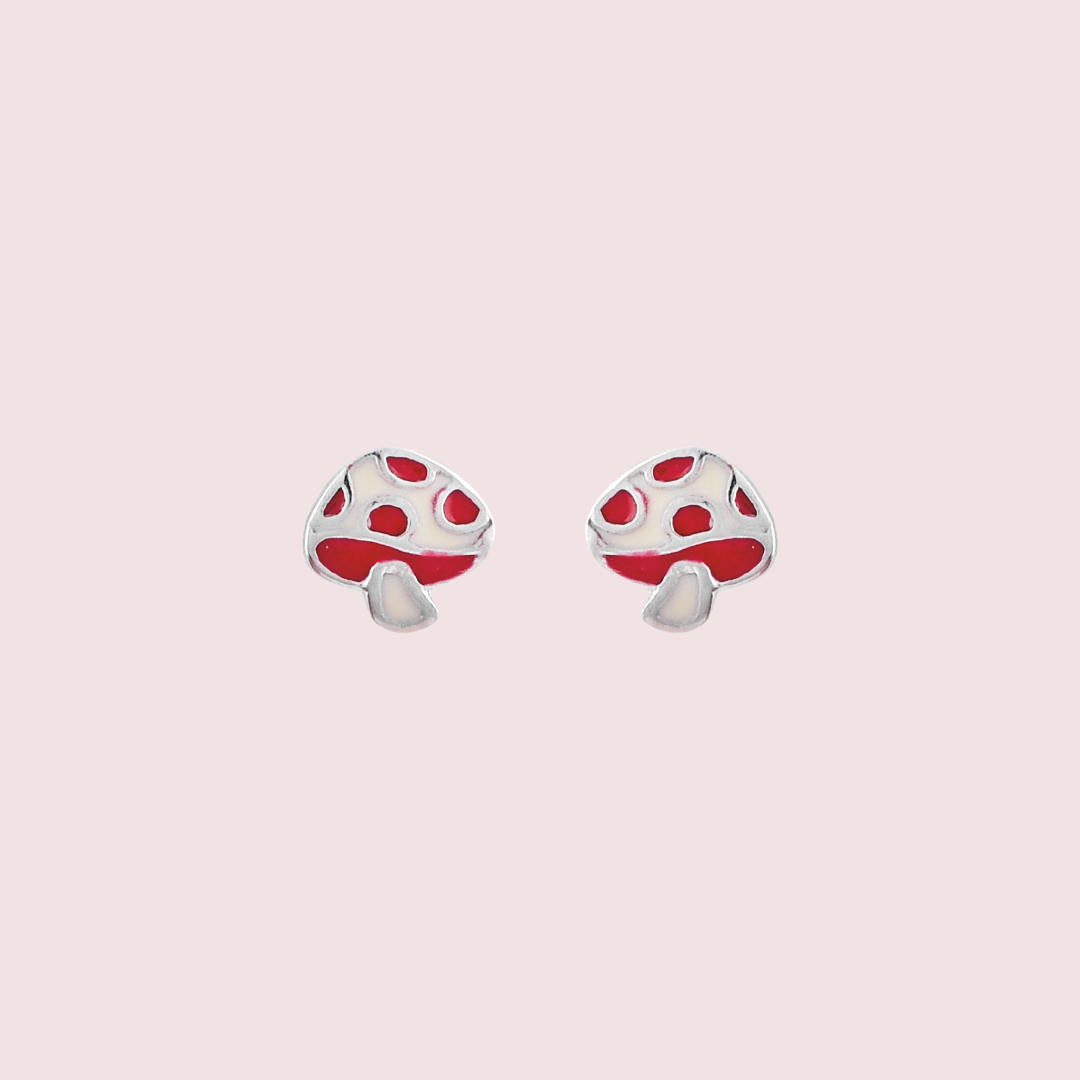 Mushroom Earrings