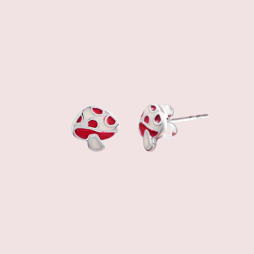 Mushroom Earrings