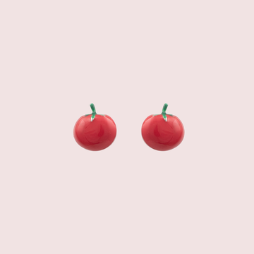 Tomato Earrings